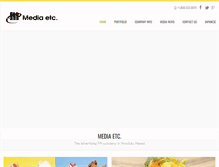 Tablet Screenshot of mediaetc.net